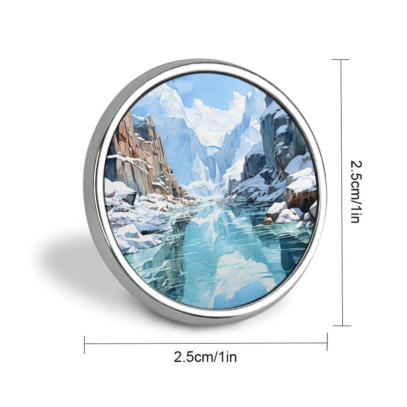 Nationalpark-Anstecknadeln für Rucksäcke, Wolkenkratzer, Brosche, Anstecknadeln, Reisegeschenk, klassische Nationalpark-Pins für Kleidung, Taschen, Jacken, Zubehör