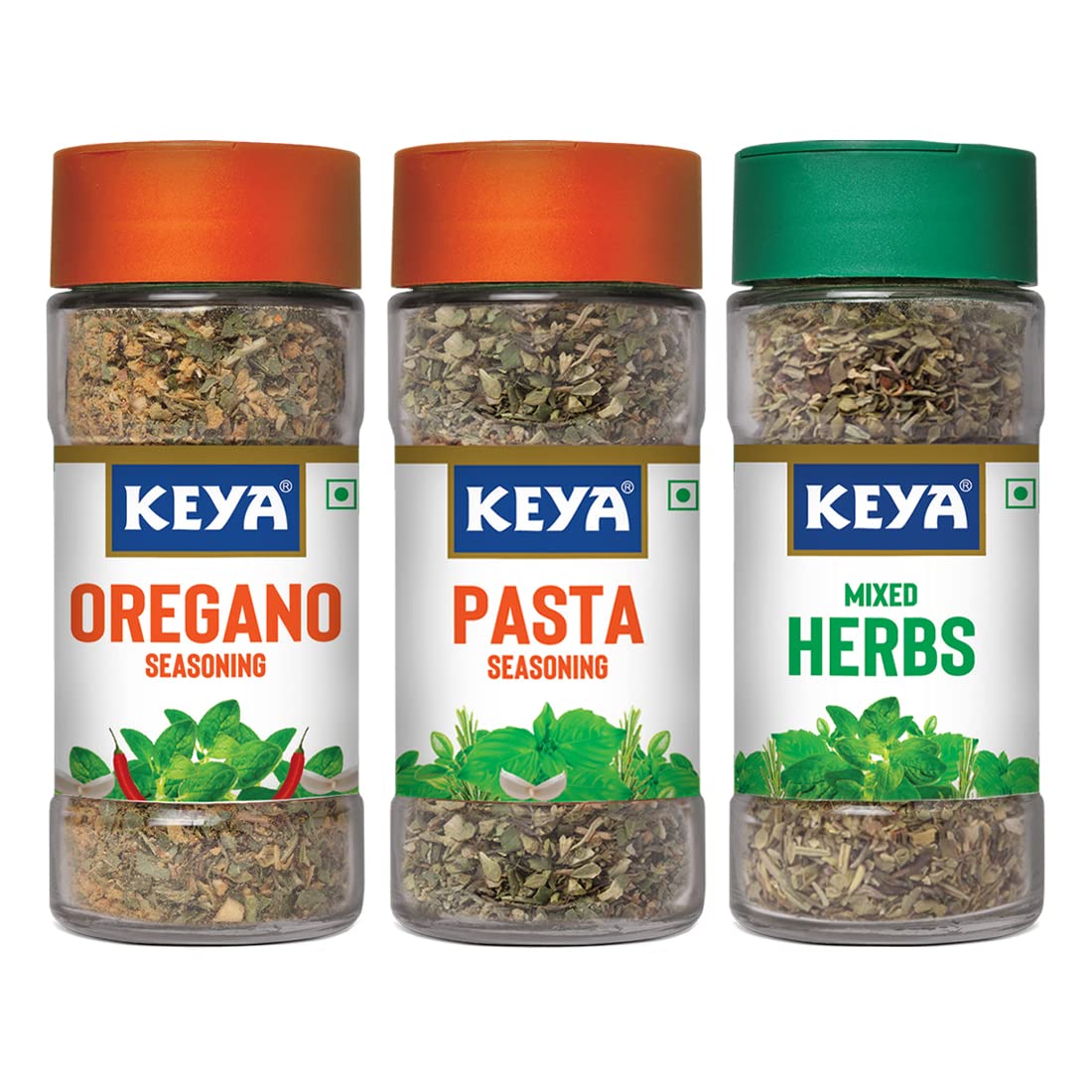 Keya Combo of Oregano Seasoning 50gm, Pasta Seasoning 45gm, Mixed Herbs 25gm, Pack of 3 (B09NW7PJY3) Amazon Price History, Amazon Price Tracker