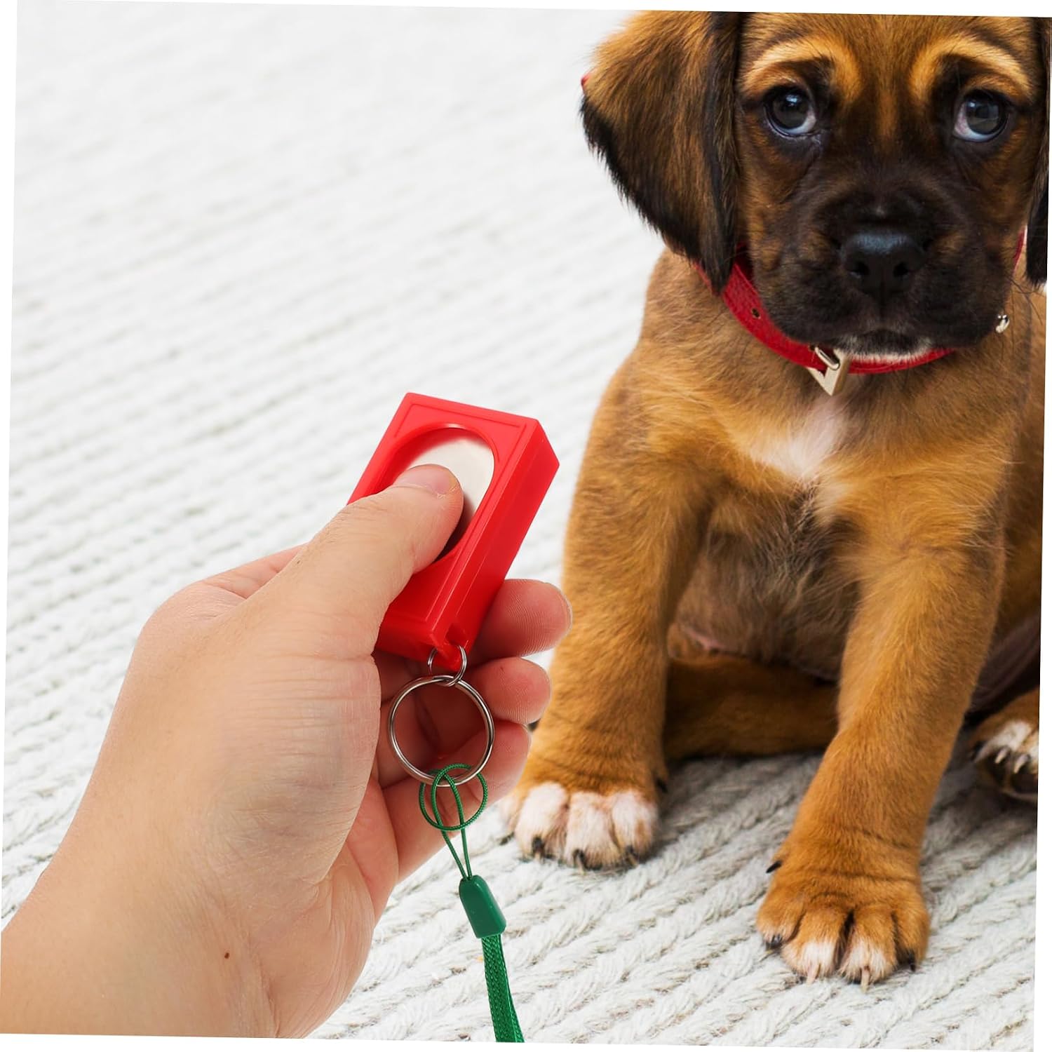 COLLBATH 2pcs Dog Training Device Compact Clicker for Pet Training Safe Stimulation