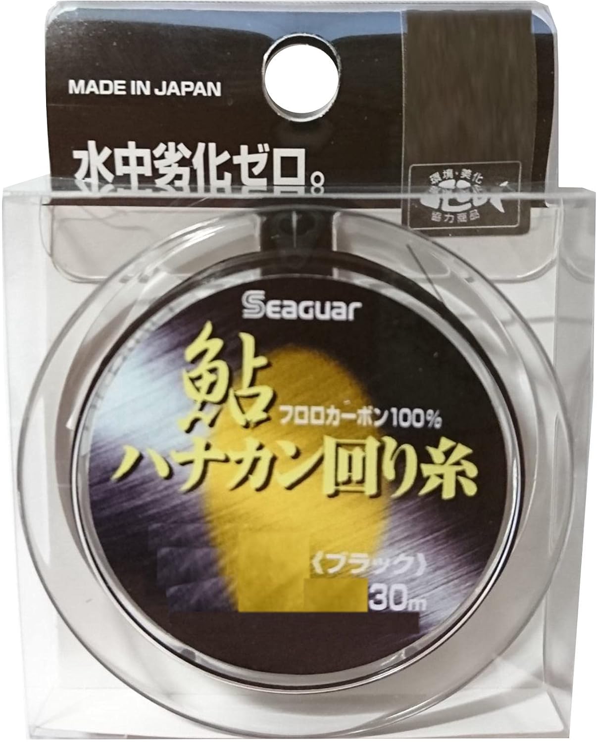 Seaguar Line Seager Ayu Hanakan Fishing Fluorocarbon Line 30m 0.6 Black