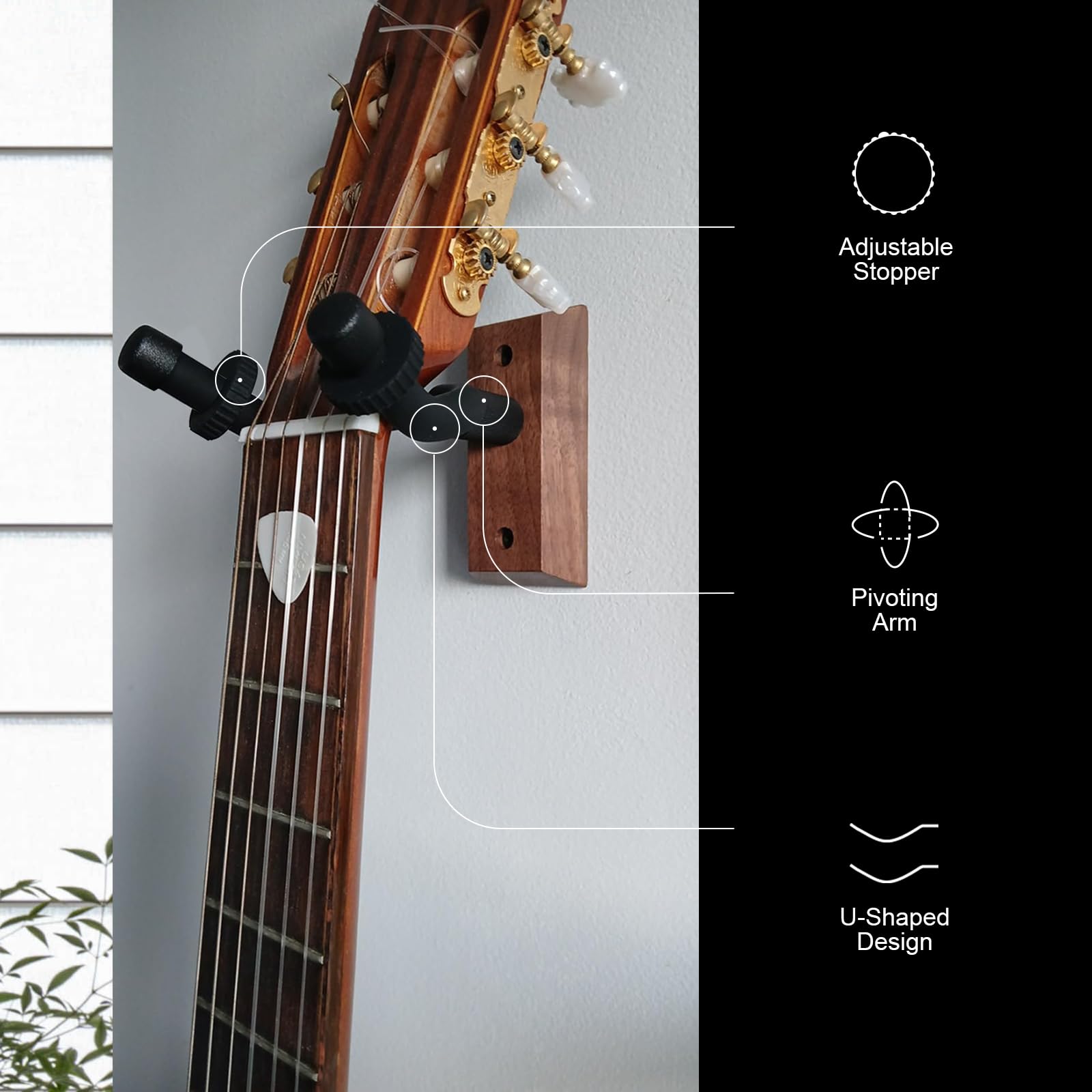 WiNGO Guitar Wall Mount Hanger - Image 2
