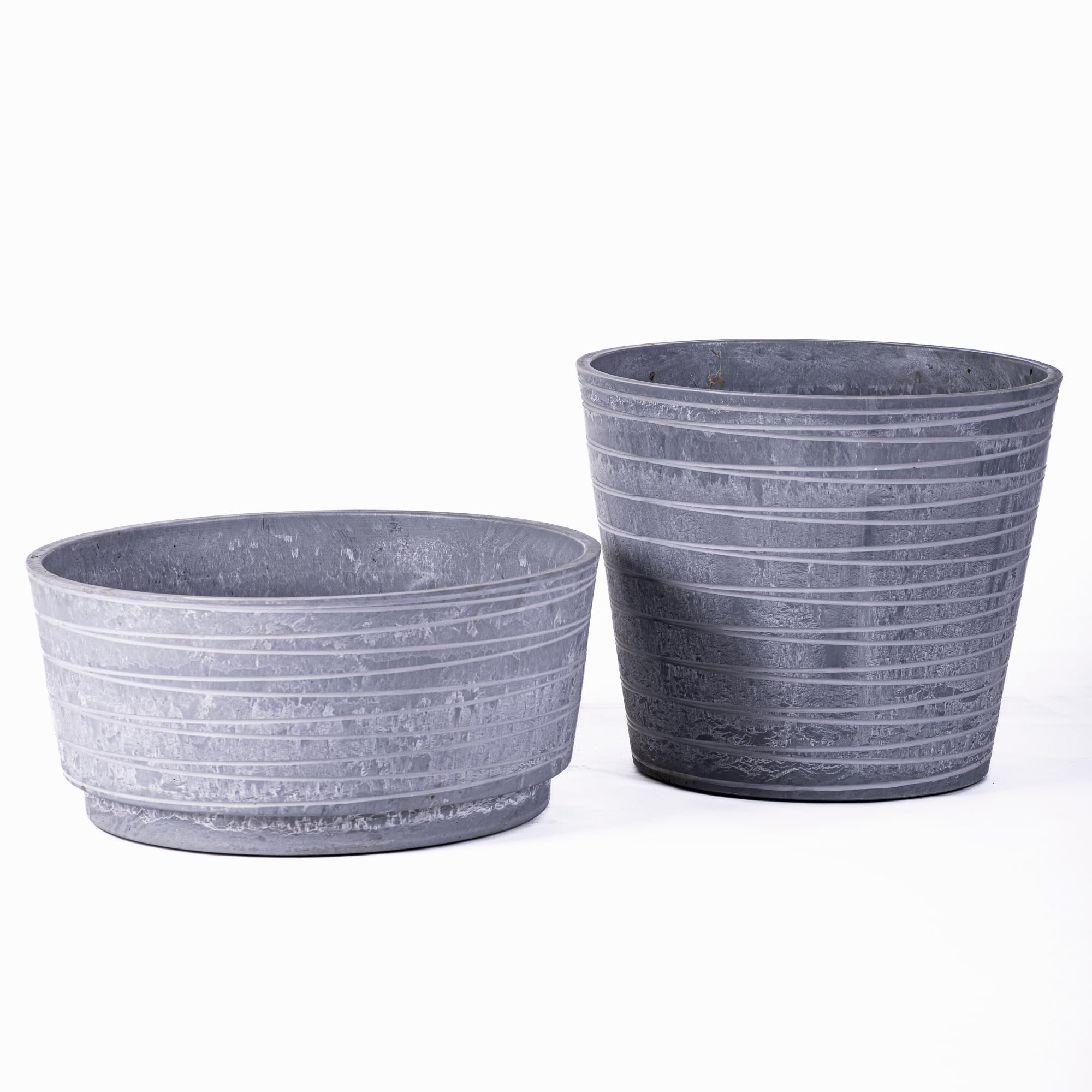 Garden Gear Caesar Composition Marble Effect Planter 46Cm