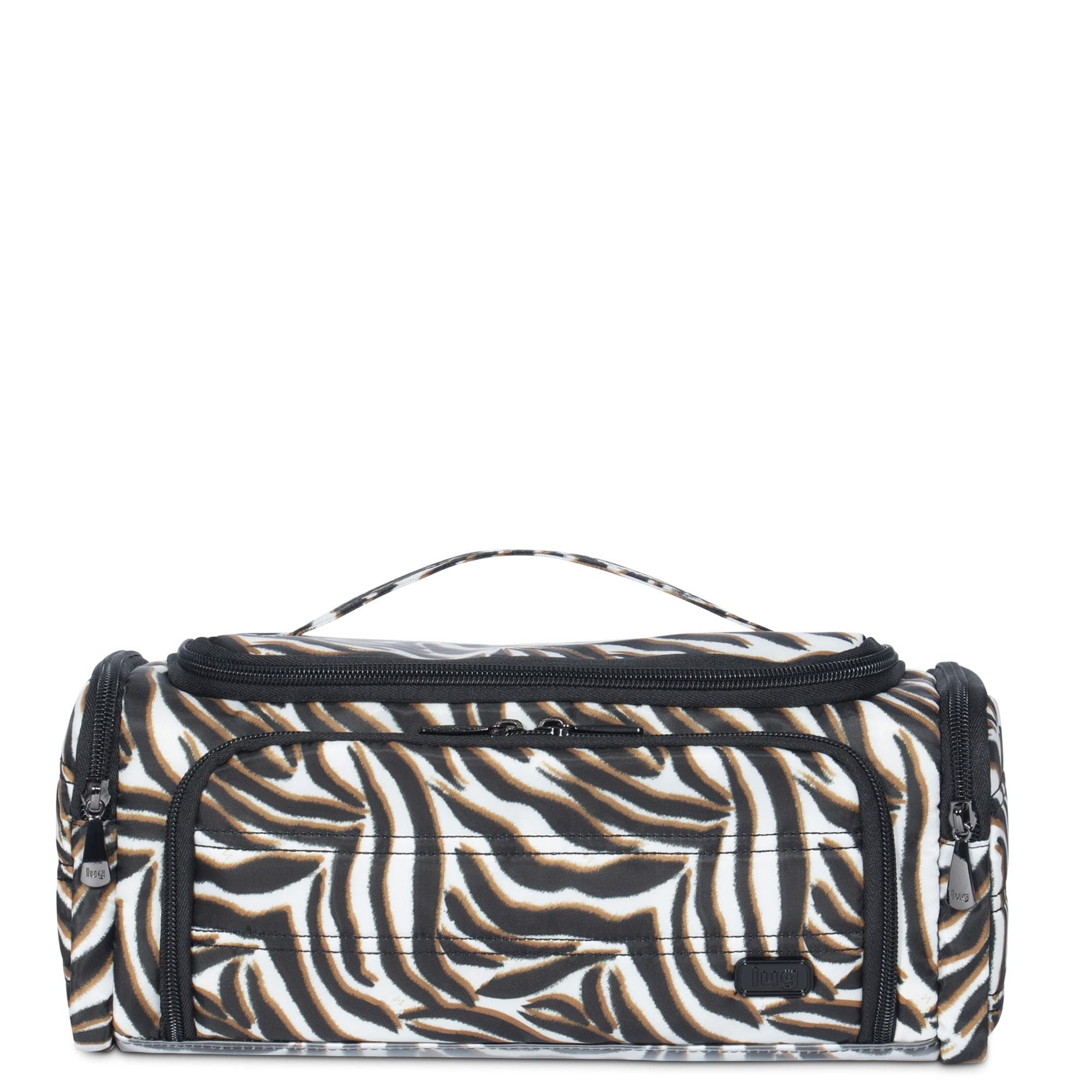 Lug Trolley Cosmetic Case, ZEBRA SAND