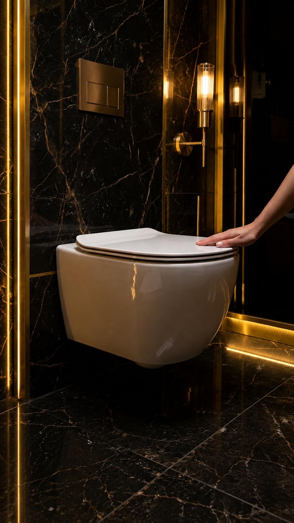 ASMA KLOZET AQUABLADE TEKNOLOJİSİ BEYAZ KAPAK DAHİL (T466501)