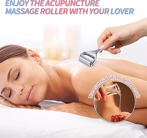 Miniatura 2 de SOOTHESOUL - Rodillo de masaje de acupuntura, herramienta de masaje de puntos de activación, alivio del dolor y masajeador relajante para músculos,