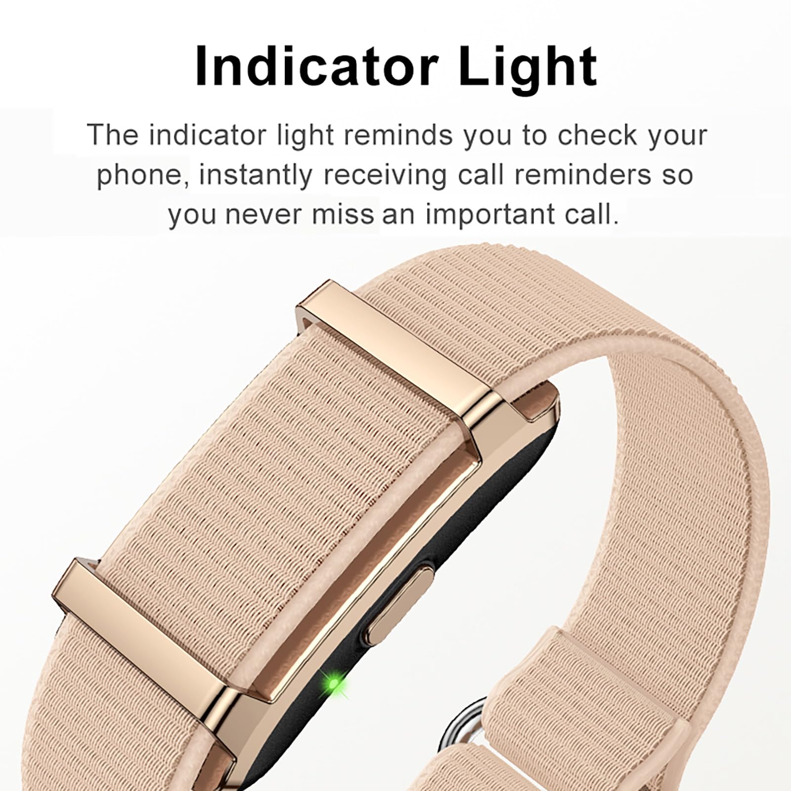 findtime Fitness Tracker pulsera sin pantalla, monitor de sueño, contador de calorías, IP68, resistente al agua, pulsera de fitness, iOS, Android, frecuencia cardíaca