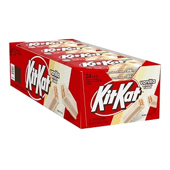 Kit Kat فانيليا بنكهة الحلوى ، 1.5 أونصة (24 كونت)