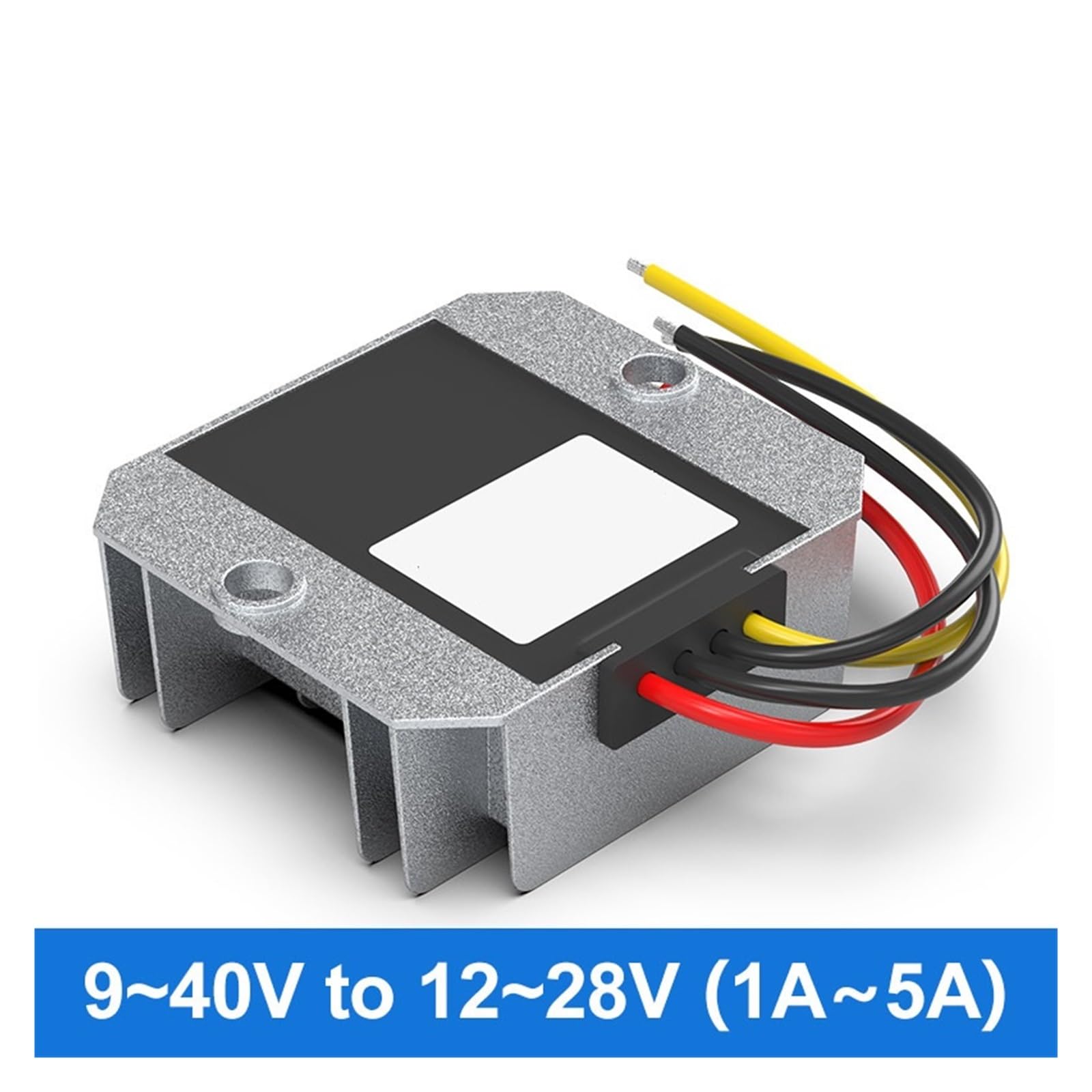 12/24V→15/19/24/28V DC-DC-Wandler Spannungsregler Netzteilmodul | Für Kfz, Lkw, Wohnmobil, Boot(1A,24V(18-40V),13.8V)
