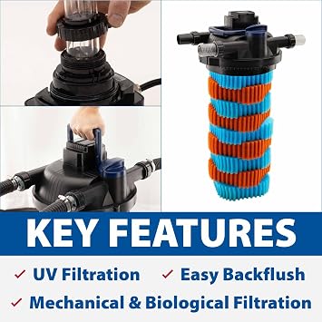The Pond Guy AllClear G3 Bio Pressure Filter, UVC, All Clear 3000