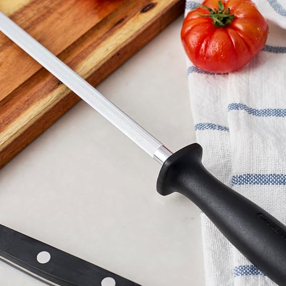 Henckels Sharpening Steel, Fine Edge Honing Rod for Knife Blade Maintenance | Restores Knife Edge Between Professional Sharpening's.