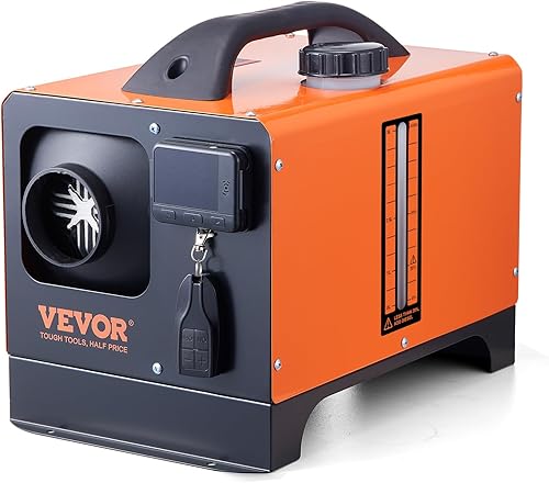 Miniatura 32 de VEVOR Calentador diésel de 8KW, calentador diésel con control de aplicación Bluetooth, todo en uno, con ajuste automático de altitud, máximo 18045