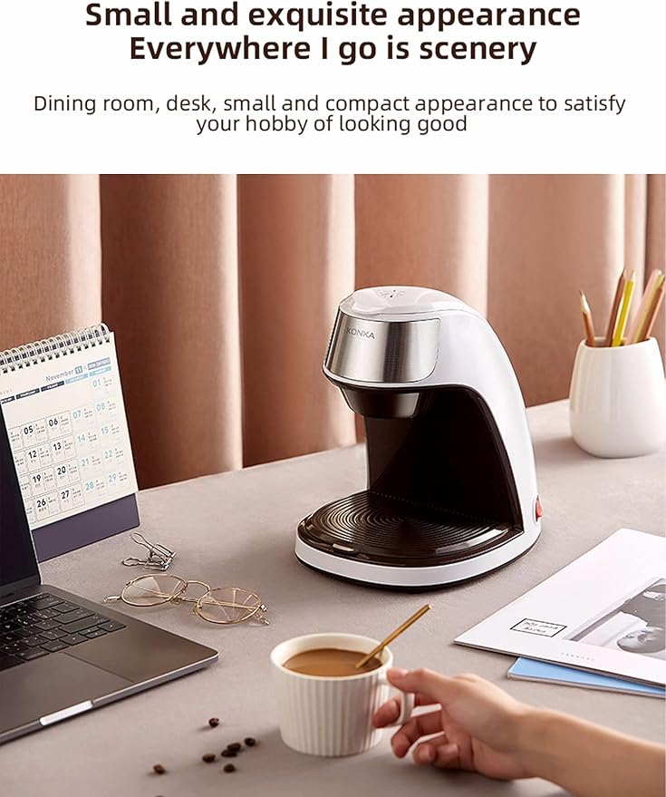 Cafetera de Goteo Automática, Capacidad 0.3L, Preparación en 4 Minutos miniatura 3