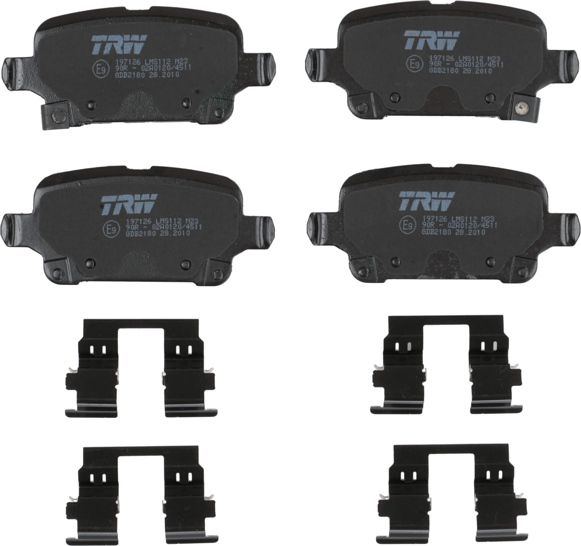 ✅Fits TRW GDB2180 Brake Pad Set, disc brake GDB2180 As part of ZF Af ⭐UK Seller⭐