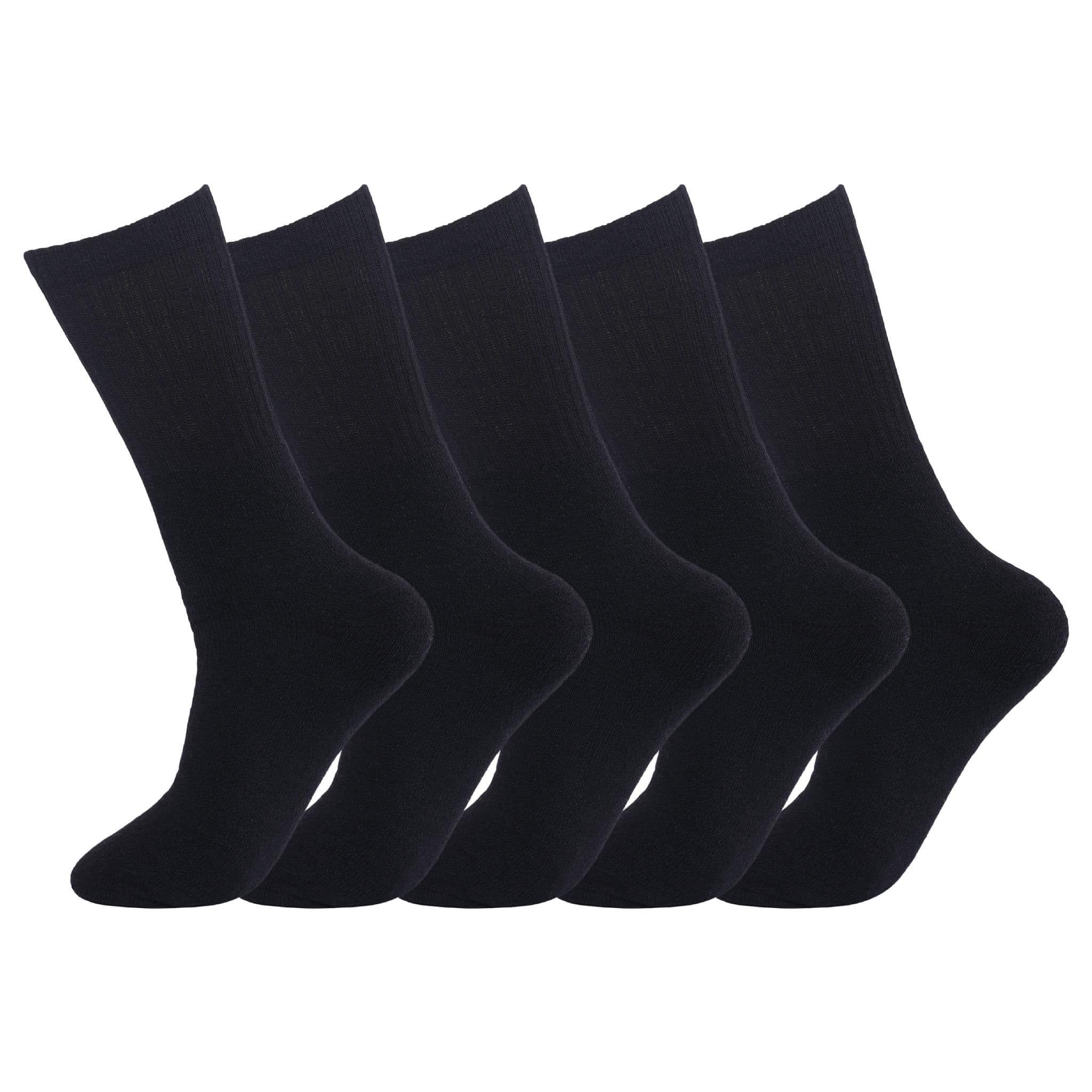 Fia Direct Men’s Suit Socks, Comfortable and Breathable Cotton Rich Dress Socks for Men, Multipack UK One Size Fits 6-11 / EU 39-46 / US7-12 (UK, Numeric, 6, 11, Regular, Regular, 3, Black)