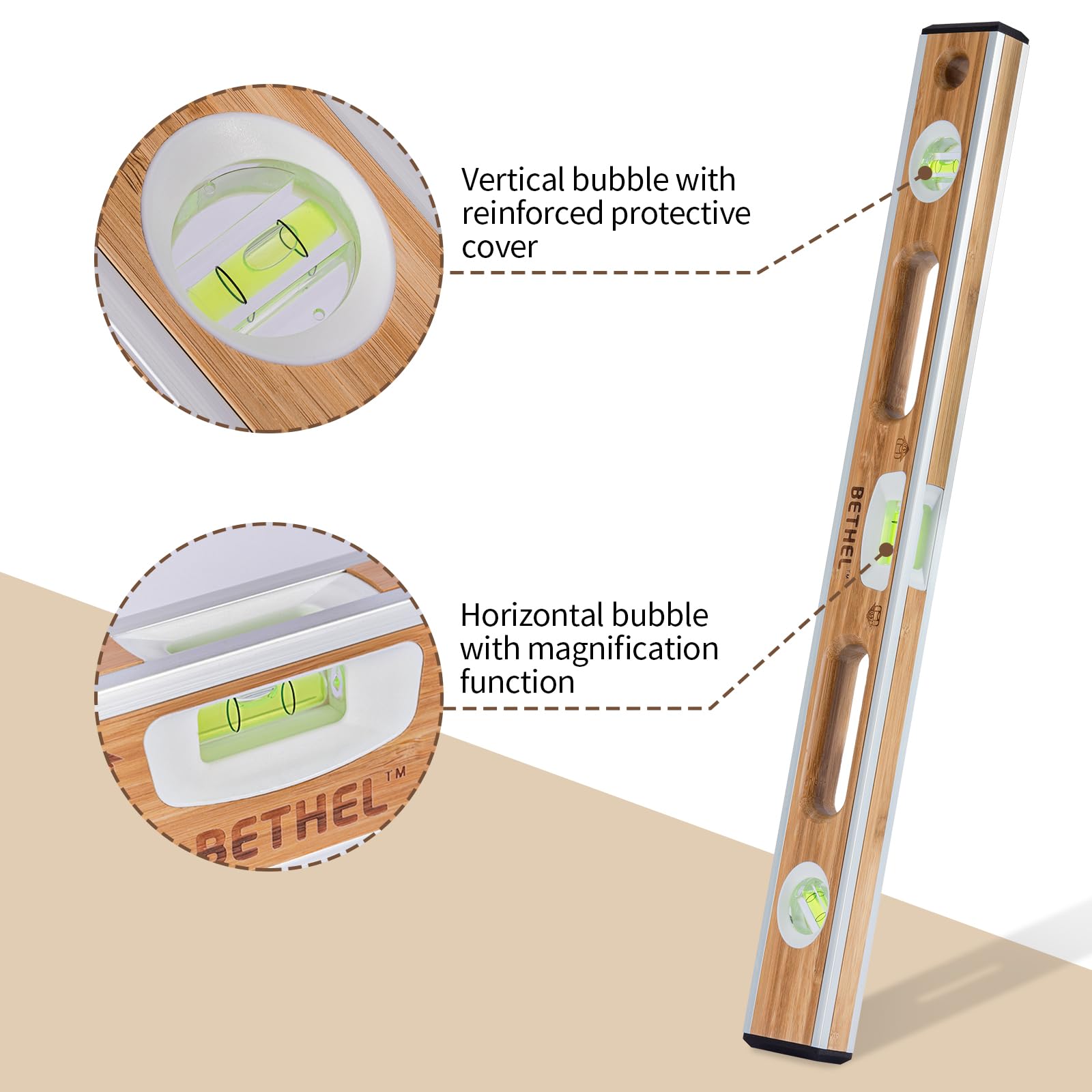 Bamboo Level - Accurate & Durable for Construction -5 Bamboo Level - Accurate & Durable for Construction -5