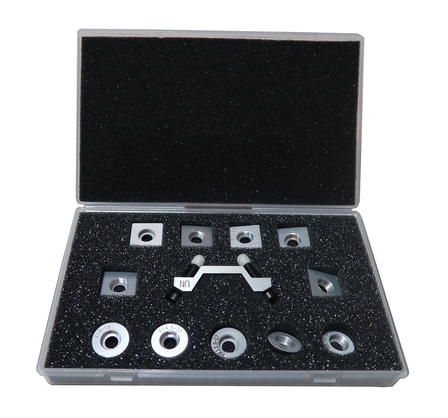 Support Rings Set(12pcs) of Hardness Tester Support to Test Cylindrical Outside Surface - Hardness Tester