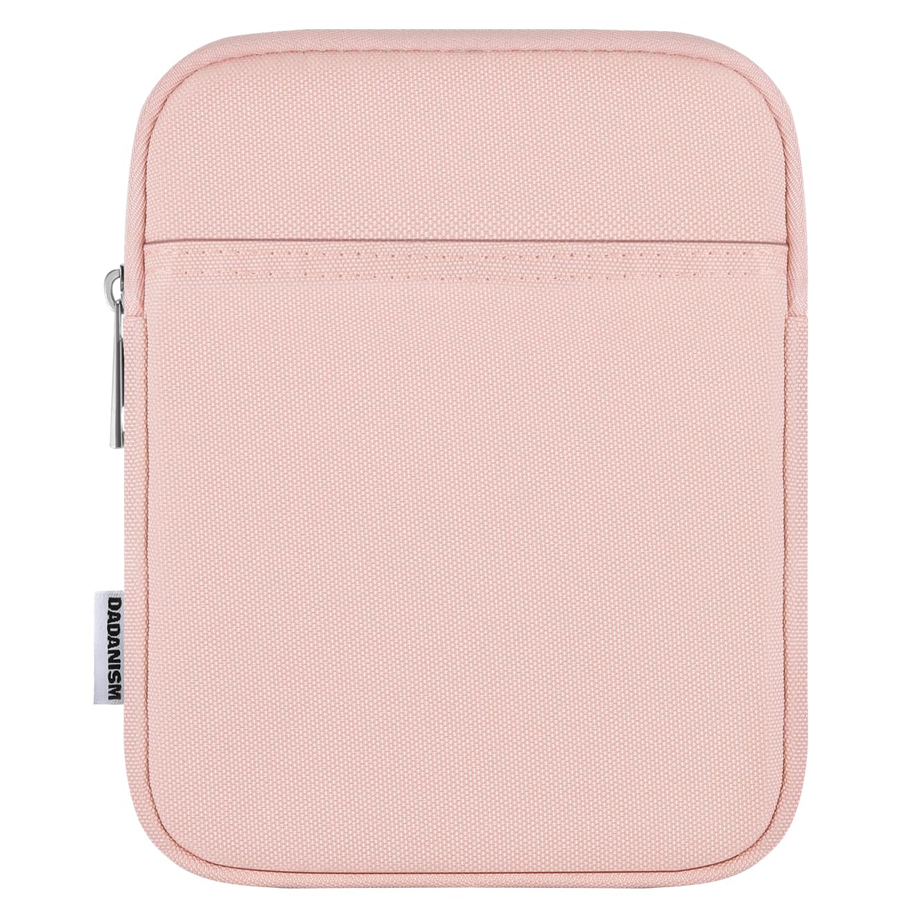 Housse Liseuse Kindle 6-7 Pouces - Motif Marguerites Brodé, Rembourrée, Fermeture Bouton, Beige - 6