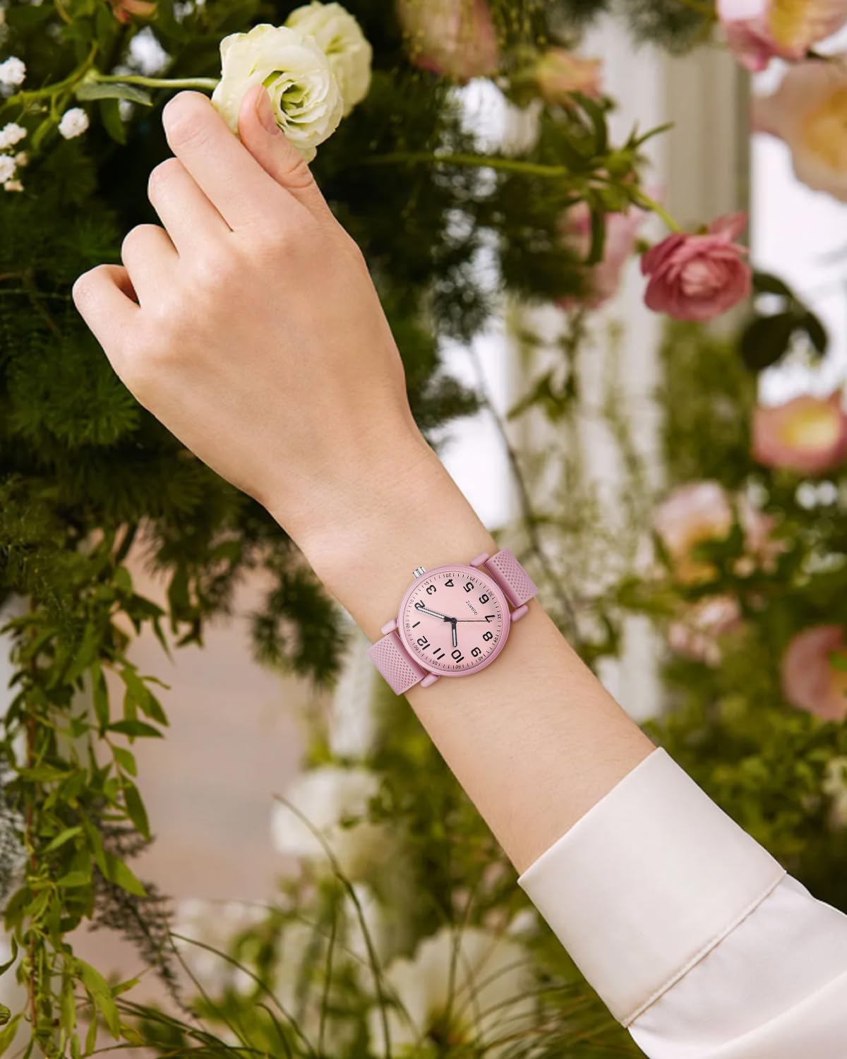 CIVO Reloj Mujer Analogico Minimalistas: Impermeable Goma Casual Cuarzo - Deportivo Moda Clasico Regalo Relojes Pulsera Mujer