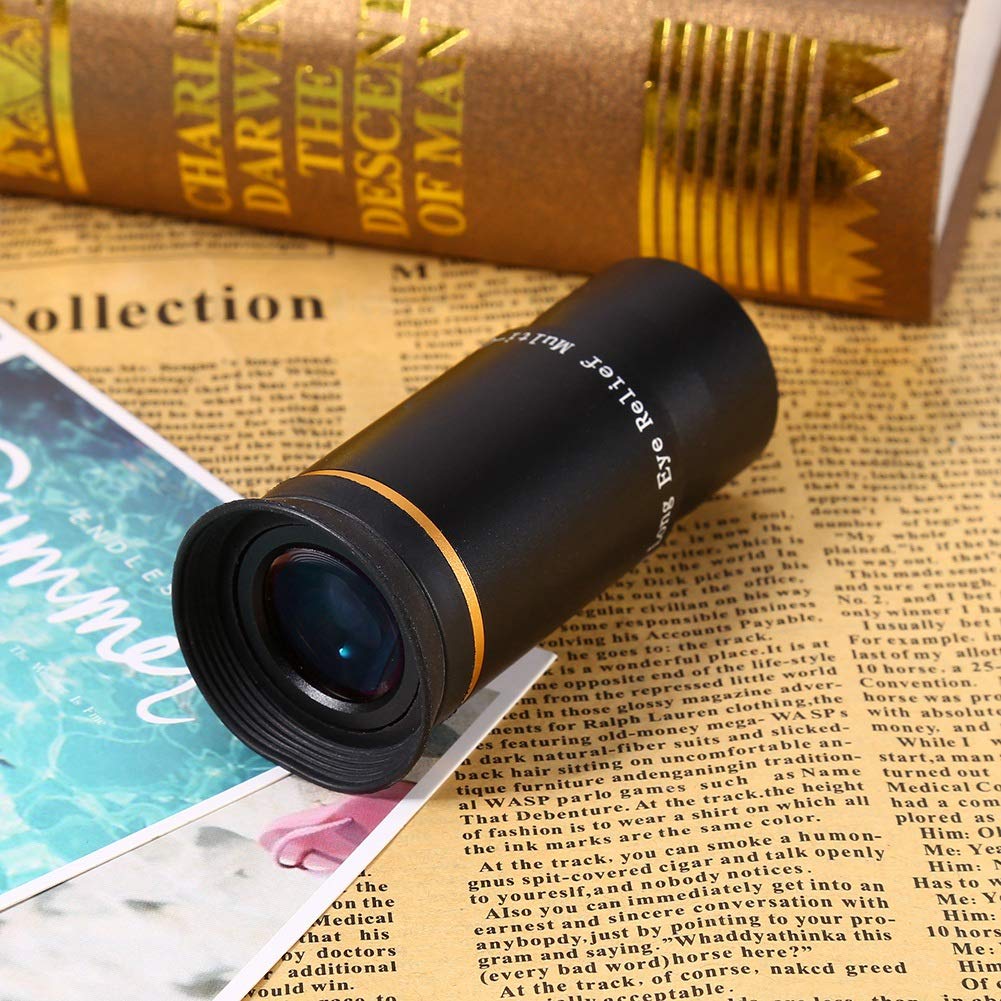 Lentille oculaire ultra grand angle de 1,25 pouces 6 mm 66 °, télescope ES entièrement multicouches