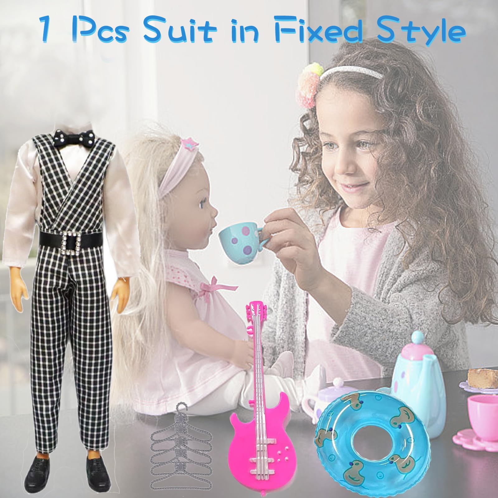 23-teiliges Puppenkleidung-Set Für Ken Puppen – Kleidung, Schuhe & Zubehör, Bunt Gemischt
