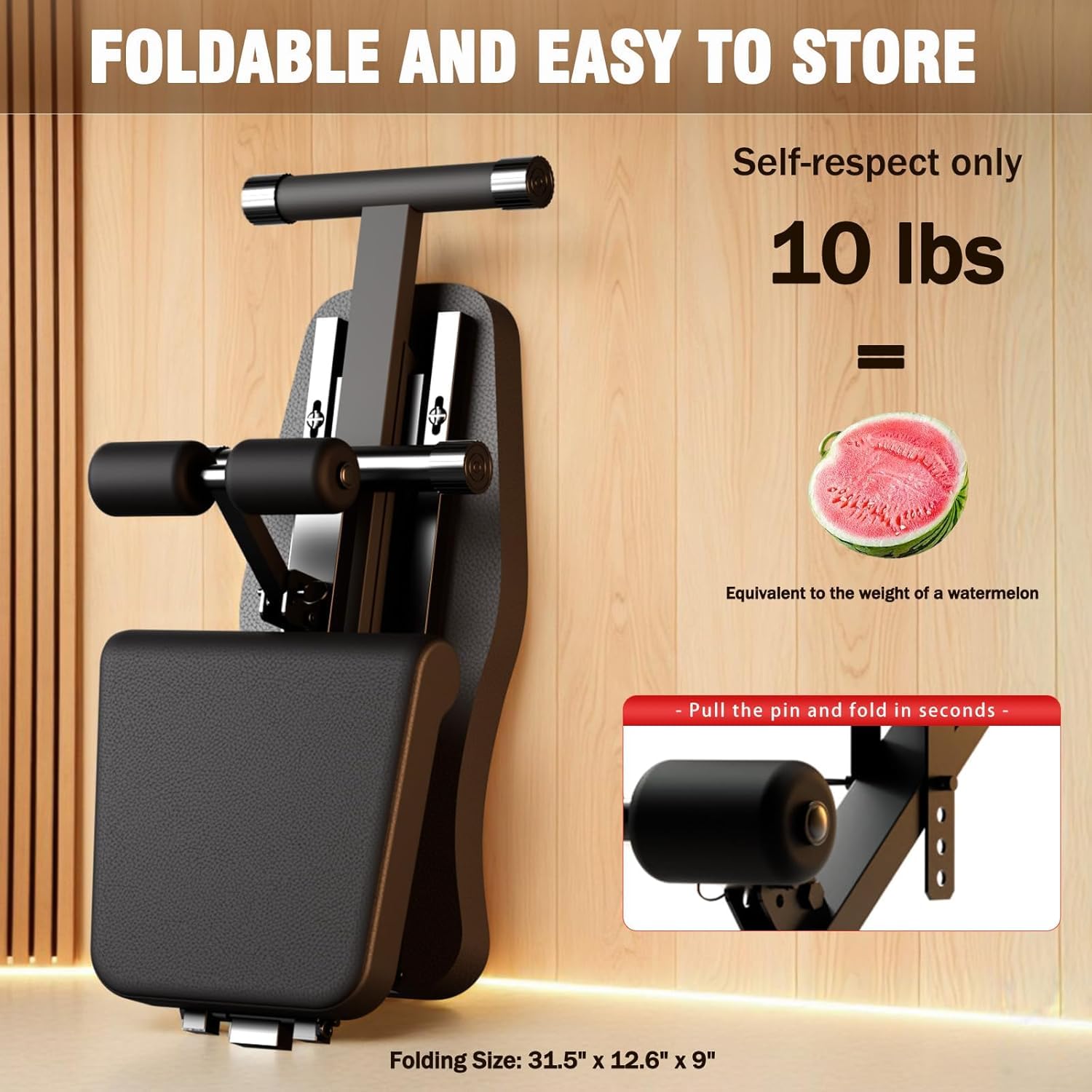 Weight Bench,Adjustable Workout Benches with Leg Extension, Foldable Incline Decline Bench Press, Roman Chair, Full Body Strength Training Equipment for Home Gym
