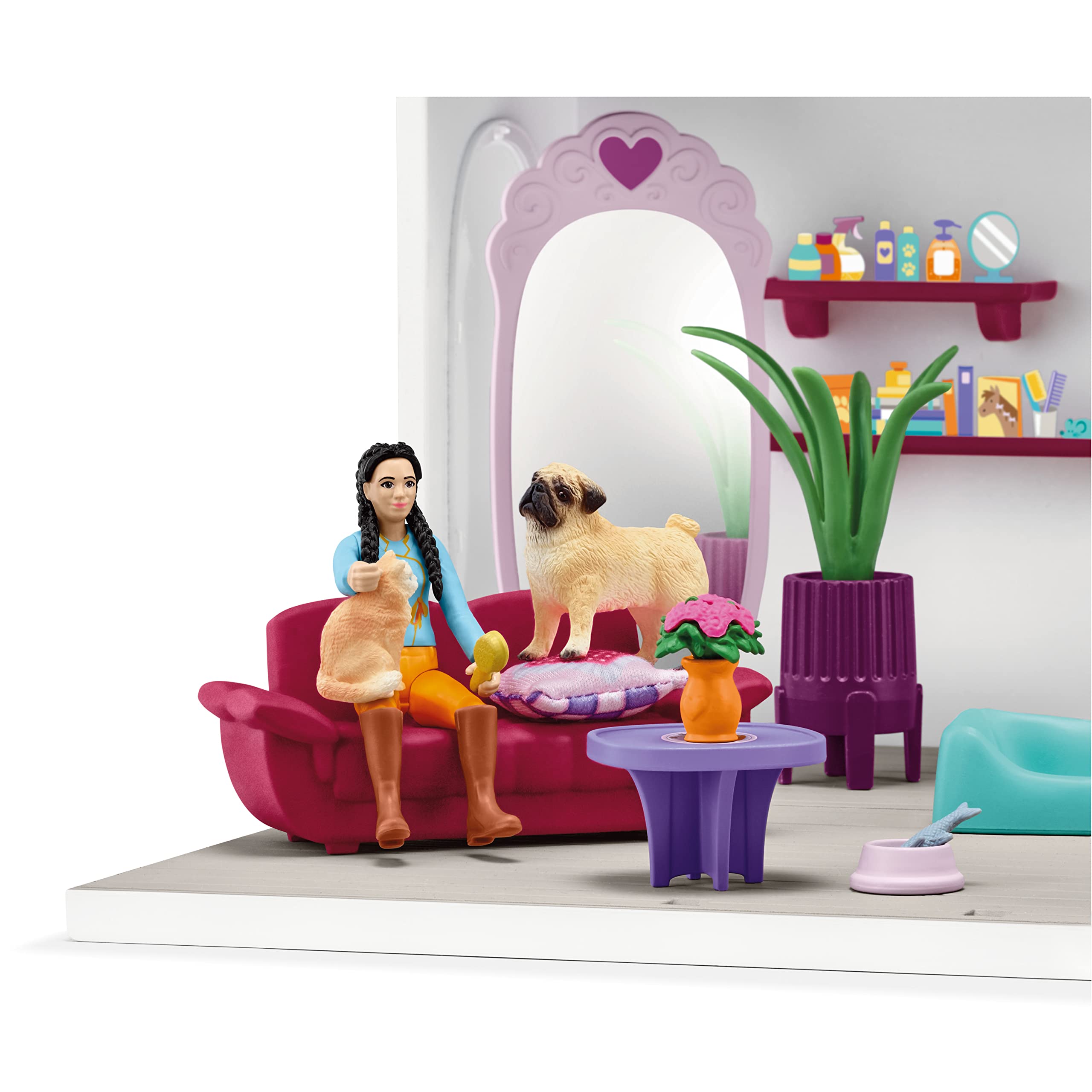 schleich 42614 Pet Salon, da 4 anni, HORSE CLUB Sofia's Beauties - Playset, pezzi