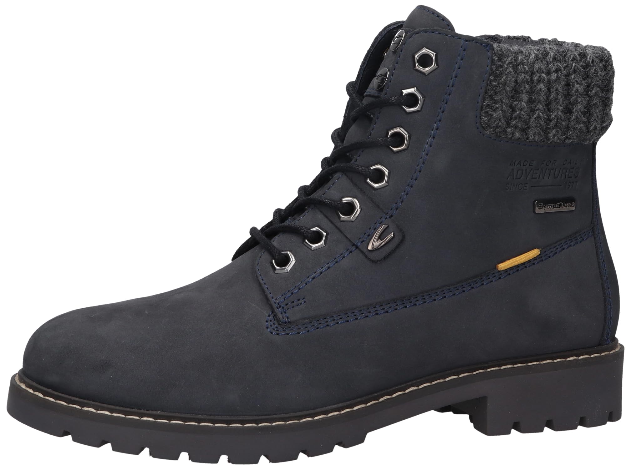 camel active Damen Hoher Schnürboot aus Nubukleder