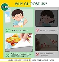 Vista 8 de Alcohol Markers Set 120 Colors - Dual Tip Art Markers for Adult Coloring Books Professional Permanent Blending Marker Pens Artist Sets for Drawing