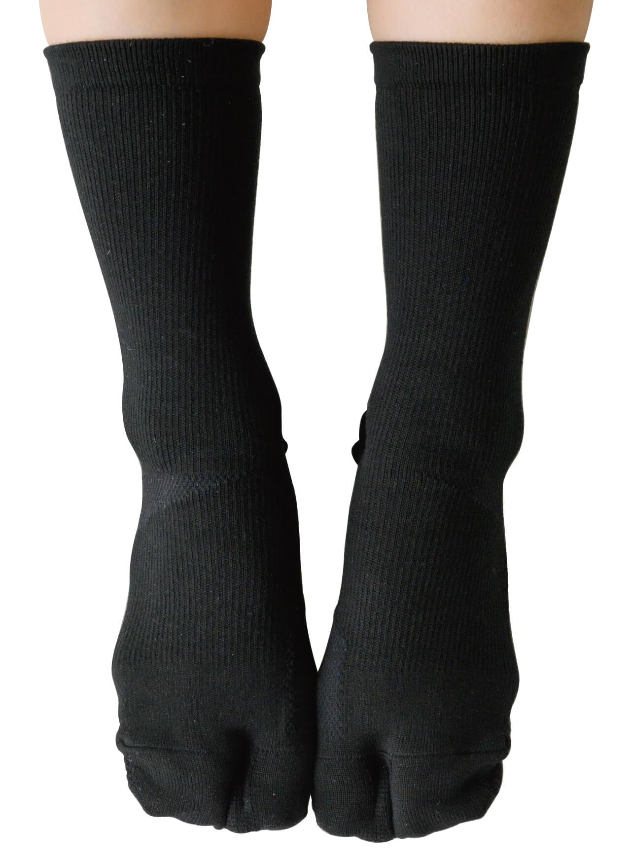 Japanese Bunion Support Tabi Socks Crew Length Knit Toe Care Made in Japan