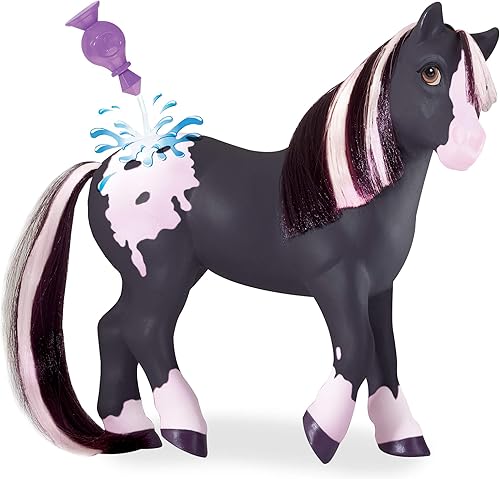 Miniatura 9 de Breyer Juguete de baño que cambia de color de caballos  Blossum The Ballerina Horse  MarrónBlanco con color rosa sorpresa  7 x 7.5 pulgadas  Juguete