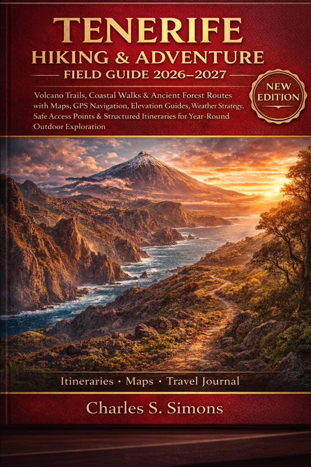 Tenerife Hiking & Adventure Field Guide 2026–2027: Volcano Trails, Coastal Walks & Ancient Forest Routes with Maps, GPS Navigation, Elevation Guides, ... for Year-Round Outdoor Exploration