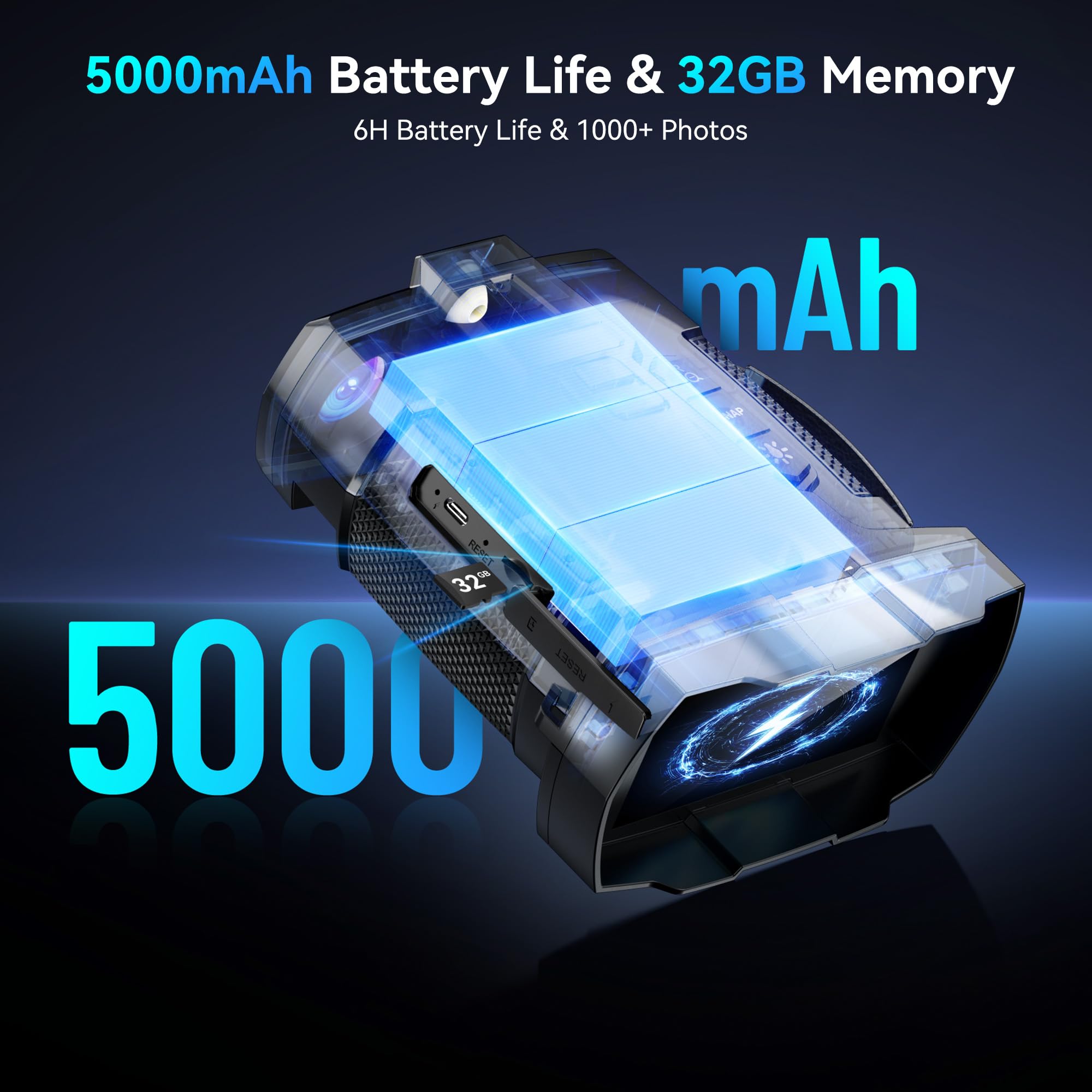Jumelles De Vision Nocturne 4K Avec Écran 4.5" - Zoom 10x, Batterie 5000mAh, Carte 32 Go - Pour Chasse, Randonnée Nocturne