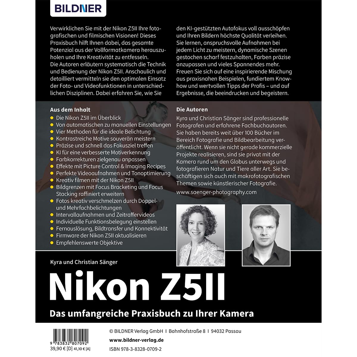 Nikon Z5II: Das umfangreiche Praxisbuch zu Ihrer Kamera: Expertenwissen, Profitipps, verständliche Anleitungen und praxisnahe Beispiele - von Profifotografen für perfekte Fotos und Videos