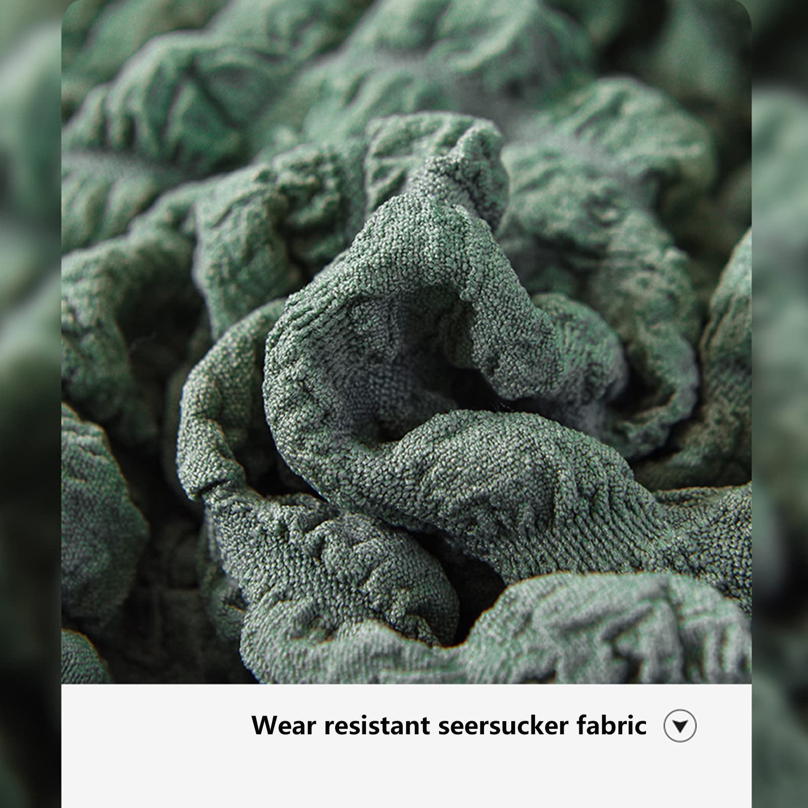 Narzuta na Sofę Z Spódnicą Z Falbanami, 1 Sztuka Sessucker Pokrowiec na Sofę Łatwe W Montażu Krzesło Möbelskydd, Tkanina żakardowa 3D Bubble-czerwone wino-3-osobowa 190-230 cm