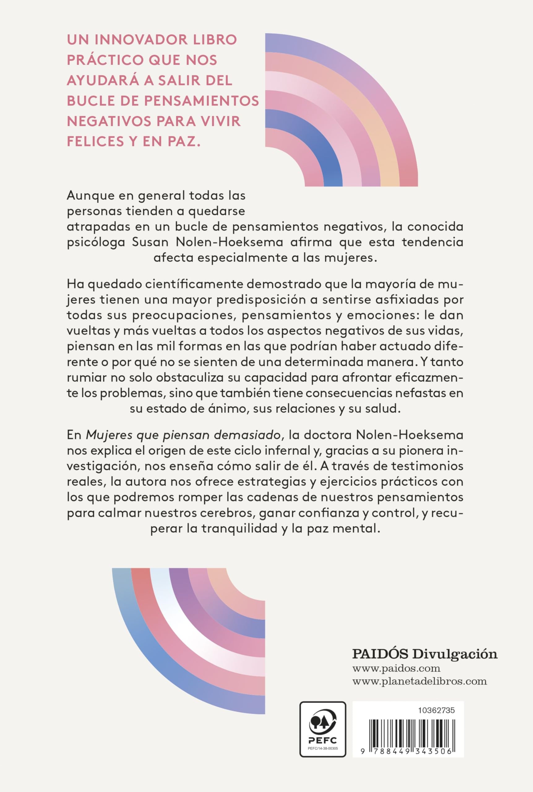 Mujeres que piensan demasiado: Cómo evitar los pensamientos repetitivos y vencer la ansiedad