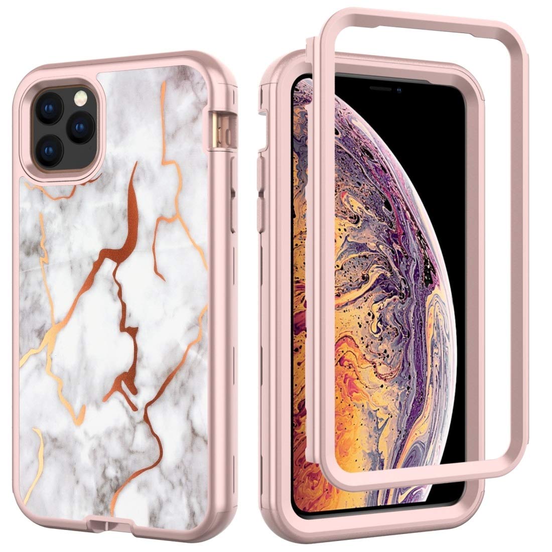 i*e様 iPhone11 Phone cases For iPhone 11 Pro Max Electroplated IMD Full Coverage