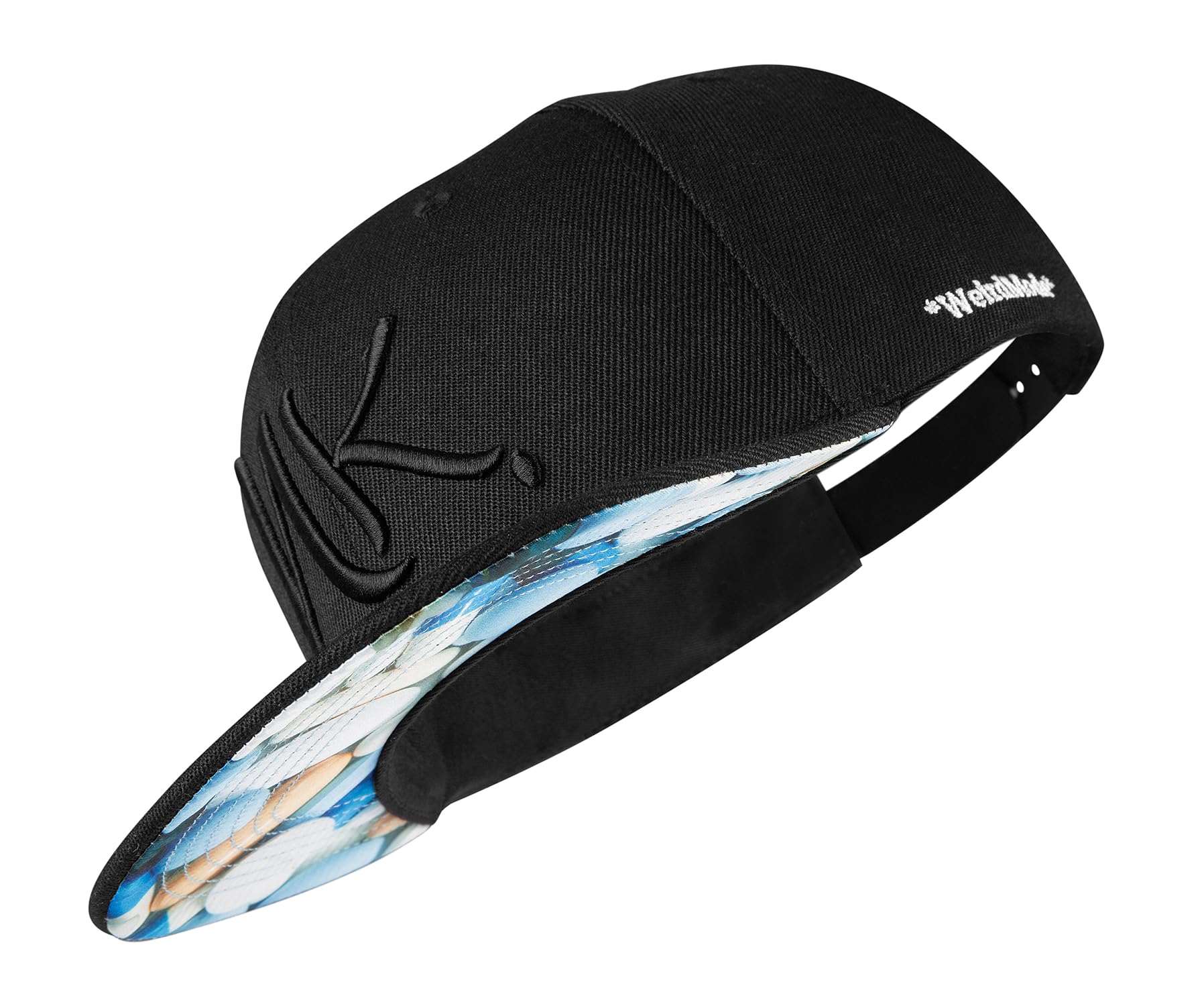 Nebelkind Gorra-Snapback Cap Nergo, Hombre Mujer Unisex, Talla Unica, tamaño Ajustable, Gorra de béisbol Moda, Estilo Streetwear, Gorras de béisbol con Visera Recta