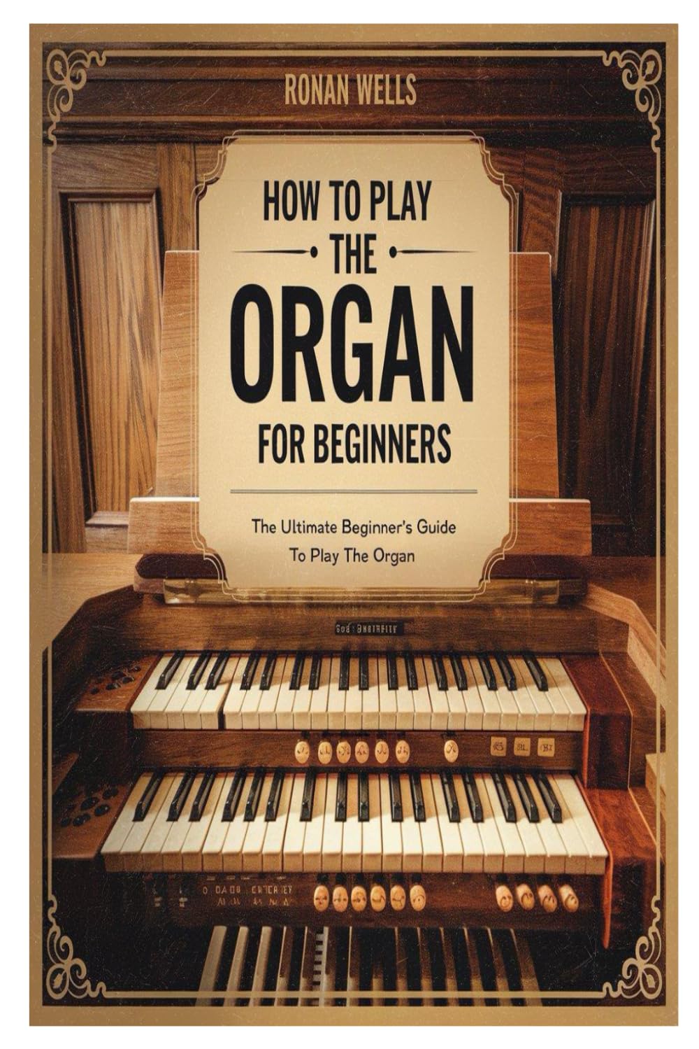 HOW TO PLAY THE ORGAN FOR BEGINNERS: The Ultimate Beginner's Guide To Play The Organ