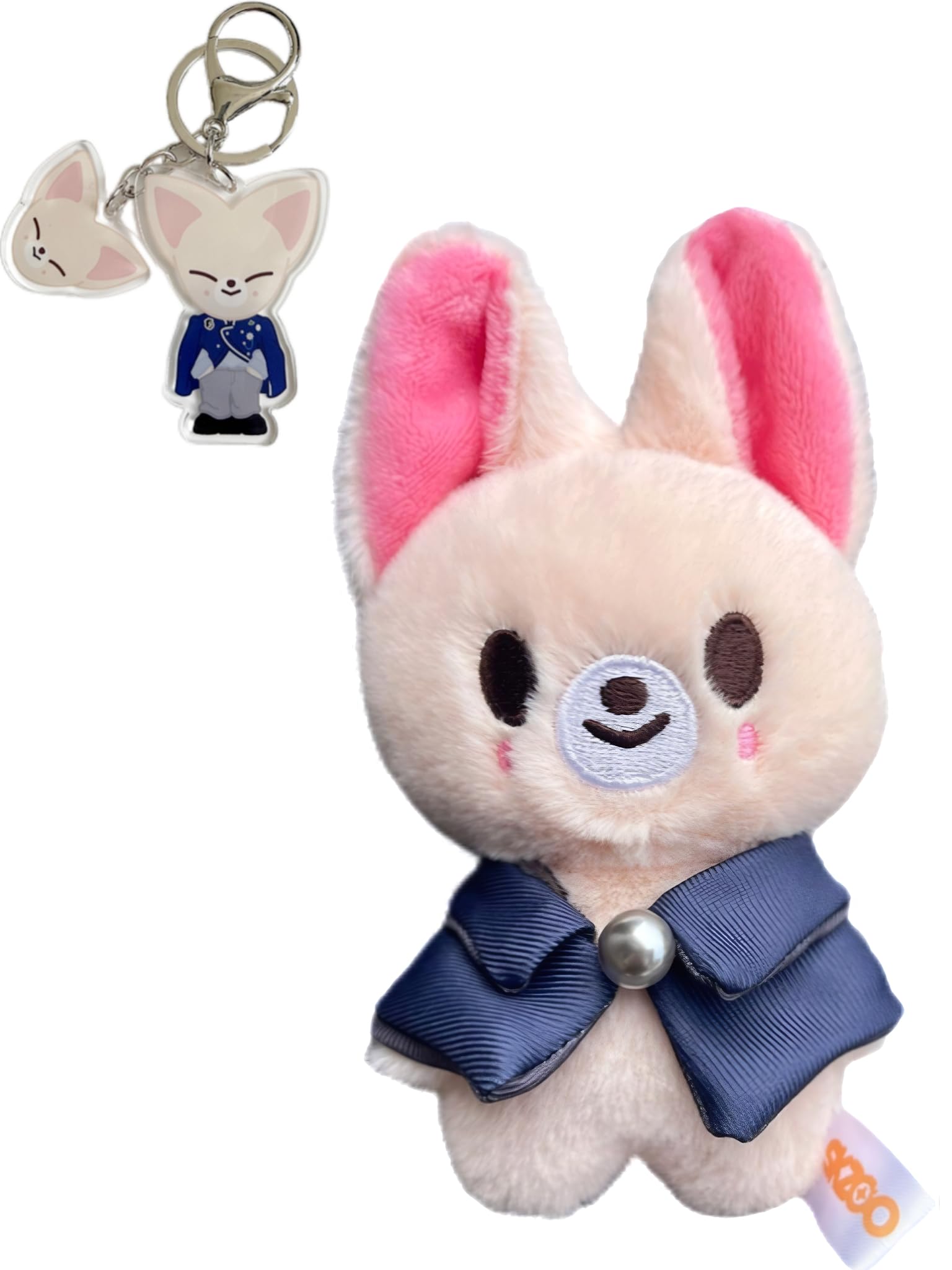 SKZOO 3.9in Plush Stray Kids | The Cape Image | Where Stray Kids Stay | Soft and Cute Doll Toy for Fans, Kids, and Adults | You can get TWO (FoxI.Ny)