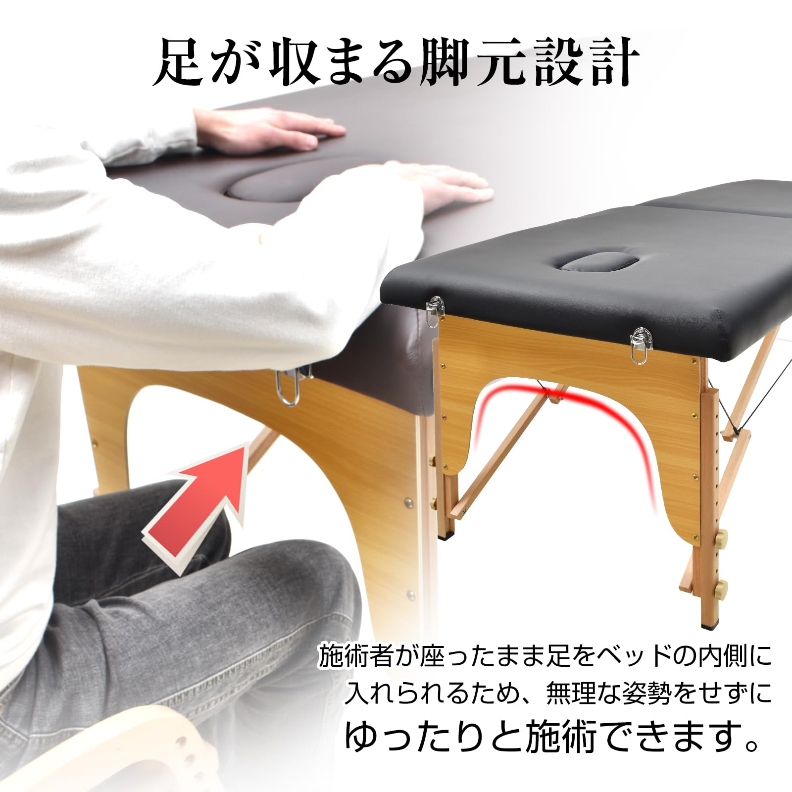 Amazon.co.jp: kaitou マッサージベット 折りたたみ 持ち運び 軽量 