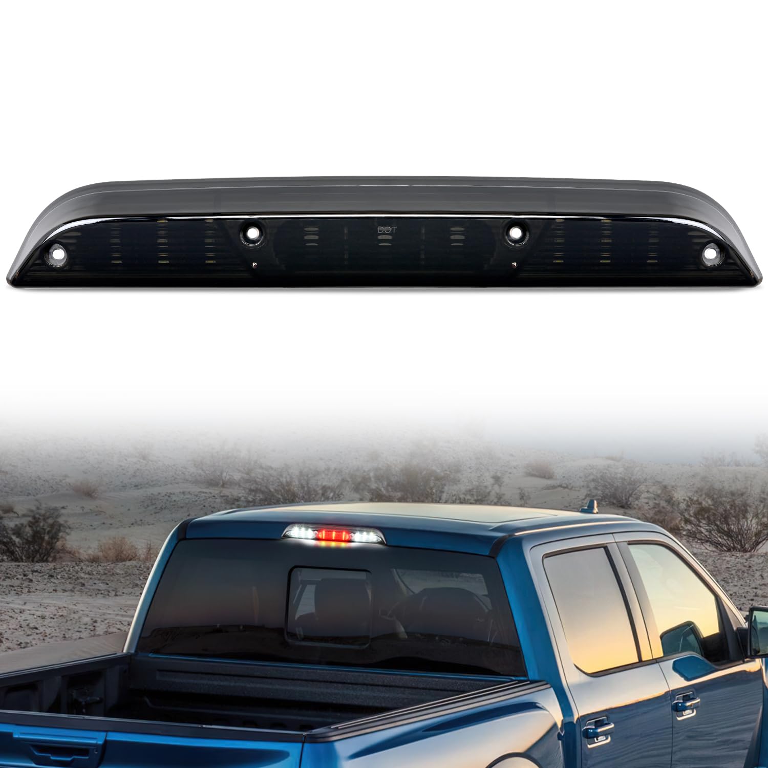 Nilight Third Brake Light for Ford F150 2015-2020, F250 F350 2017-2026