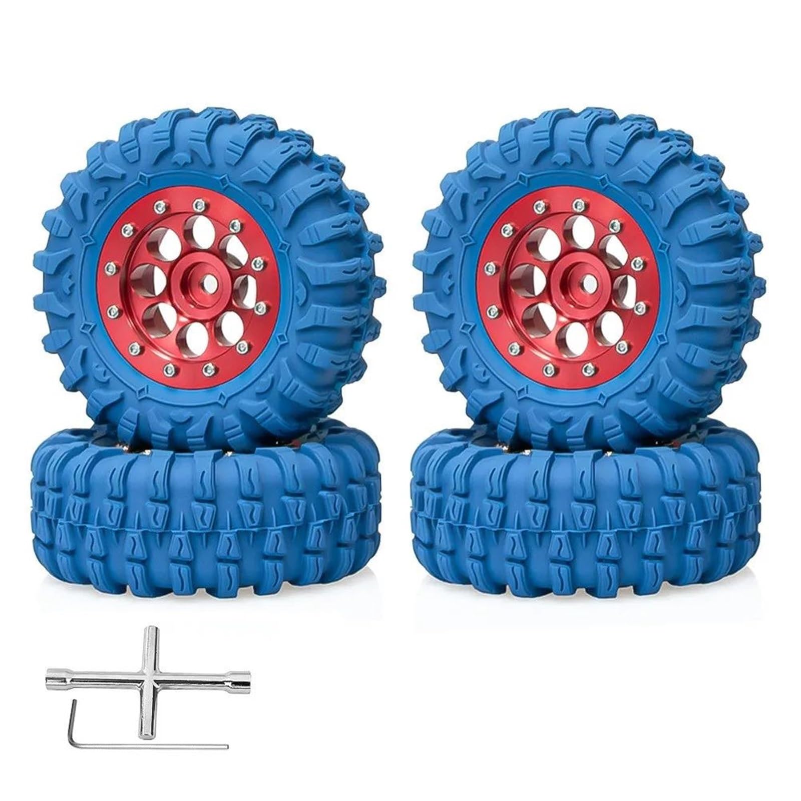 Pneumatici Ruote RC 1,45 Pollici Per Traxxas Per TRX4M 1/24 Parte