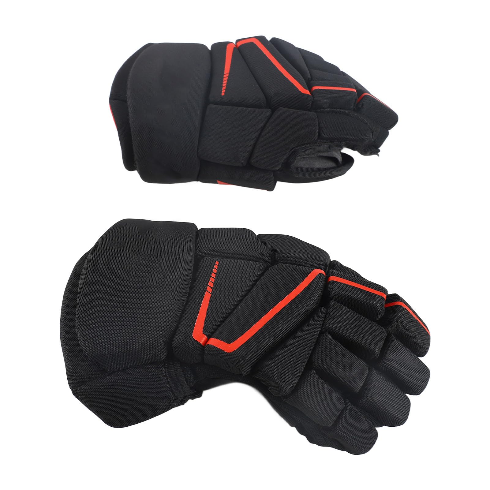 CHICIRIS de Hockey, de Protection de Hockey sur Glace avec Rembourrage Supplémentaire, Conception en Respirante pour Les Joueurs de à roulettes Confortables (10 Pouces)