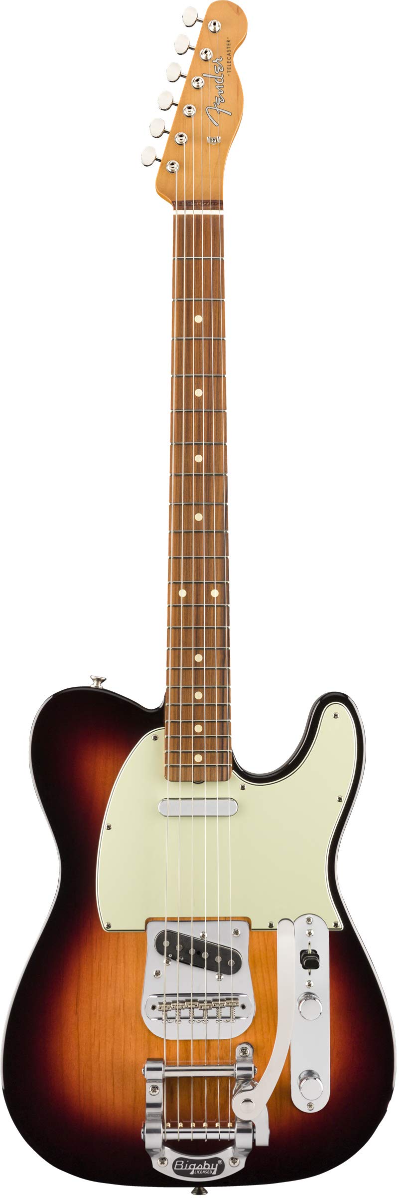 Fender Vintera '60s Telecaster Bigsby, 3-Color Sunburst Bundle w