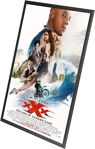 Miniatura 4 de SnapeZo - Marco para póster, perfil de 1.25 pulgadas, carga frontal de cambio rápido de póster, montado en la pared, serie profesional