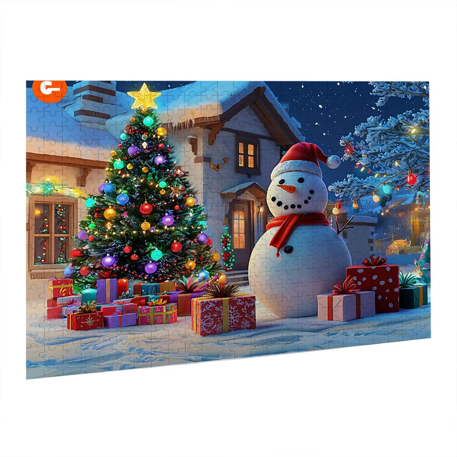 Jigsaw Puzzle, 5000 Pezzi Puzzle Classici, Natale Puzzle Rilassamento Intelligence, Mpossibile Difficile Puzzle Impegnativo per Adulti Puzzle Gioco Familiare, Regalo per Amore Amico fr0-541