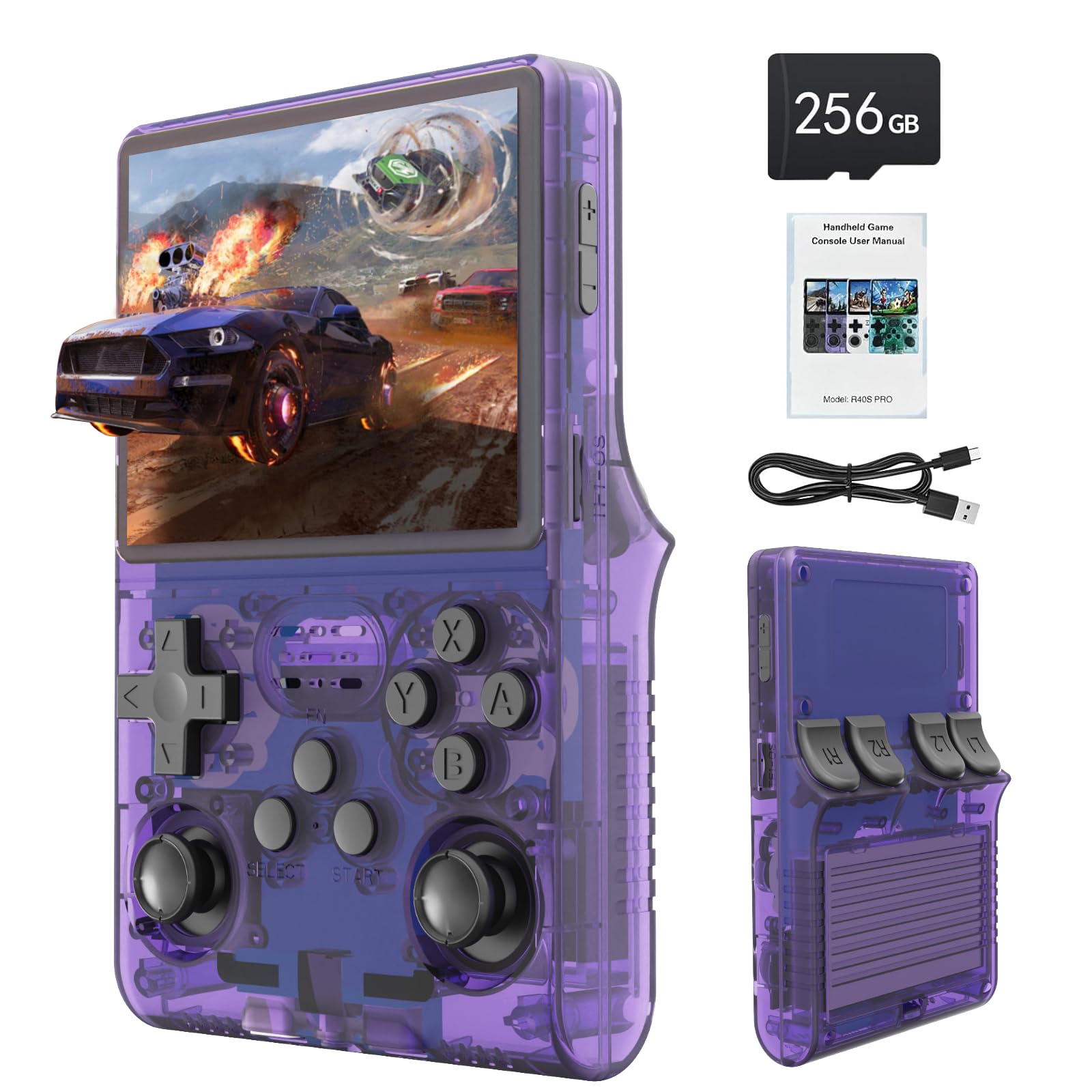 Buy 30000 Games in 1Handheld Game Console,3.5Inch IPS Screen Retro