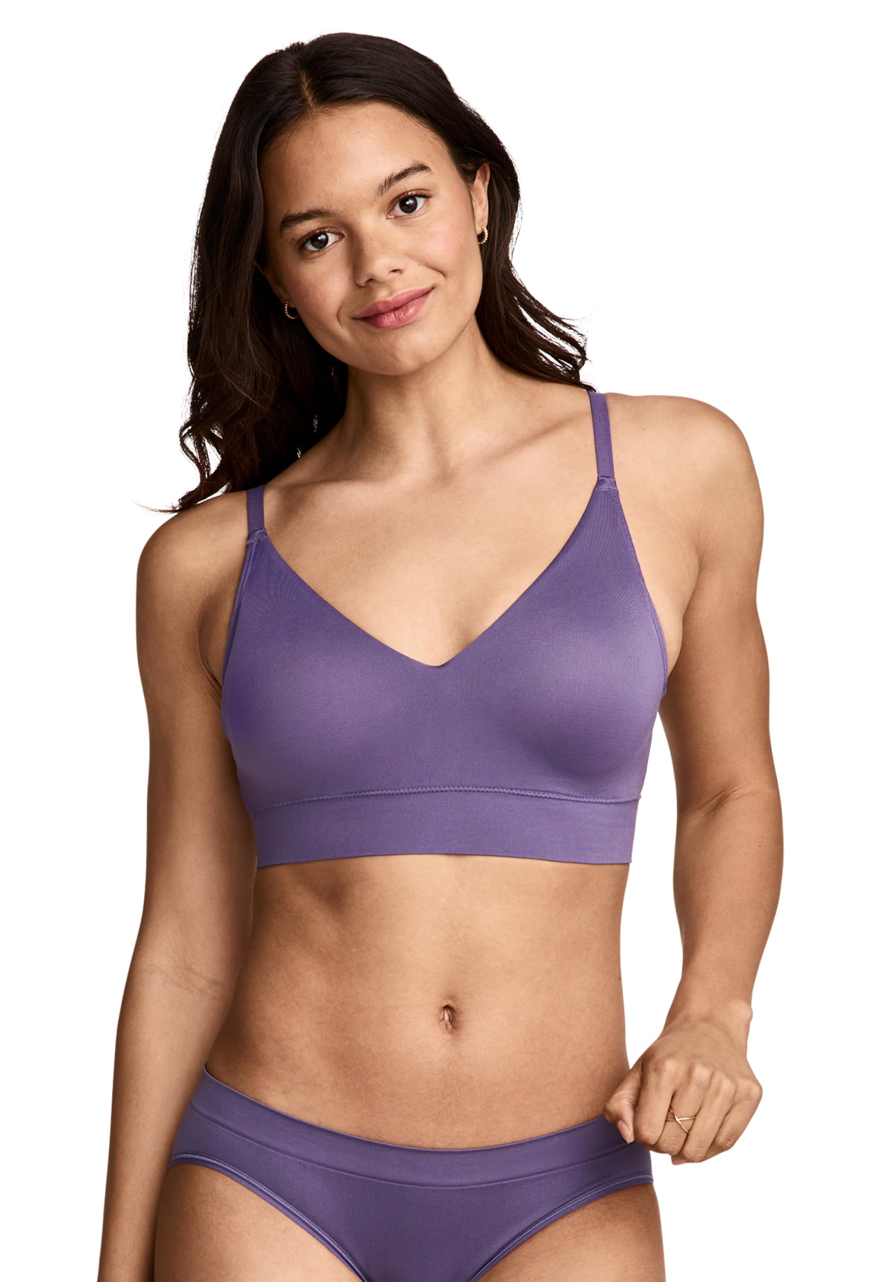 Jockey Women's Maverick Seamfree Light Lift Bralette, Xl