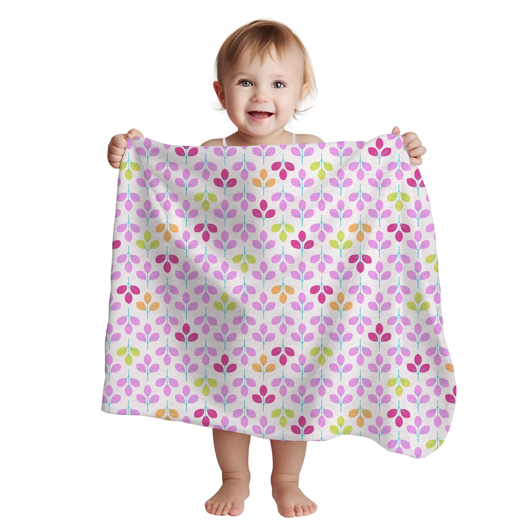Soft Baby Blanket - Ice Cream Print -12