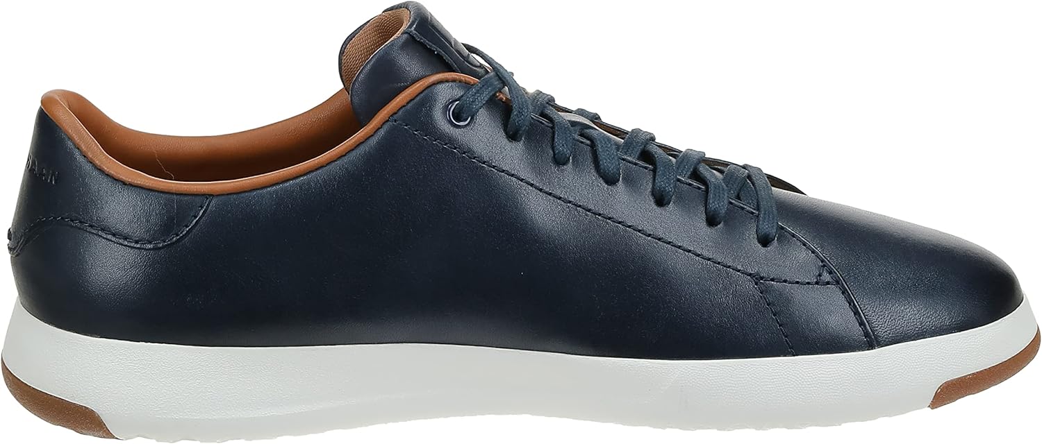 Cole Haan Men's Grandpro Tennis Oxford 7 Blazer Blue Hand Stain